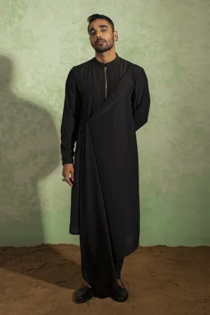 Kashmiri Drape Kurta Set