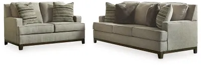 Kaywood Sofa and Loveseat