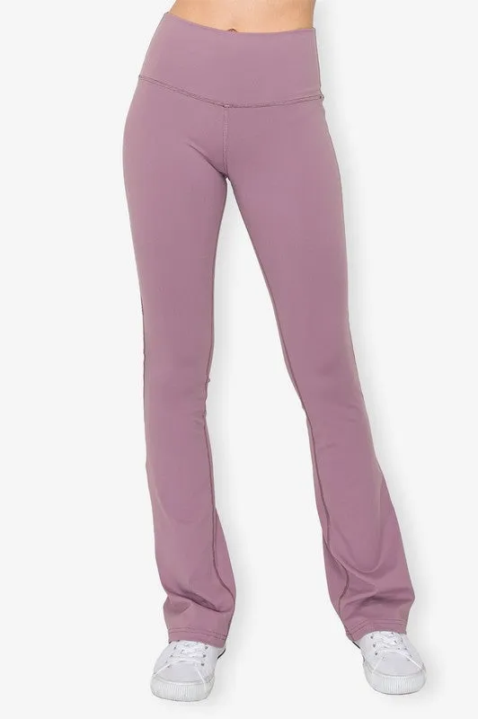 Lavender Flare Leggings