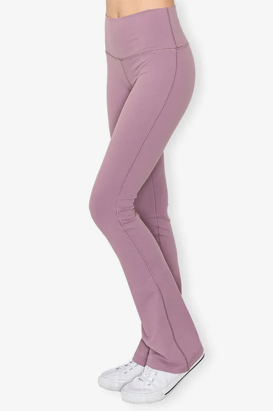 Lavender Flare Leggings