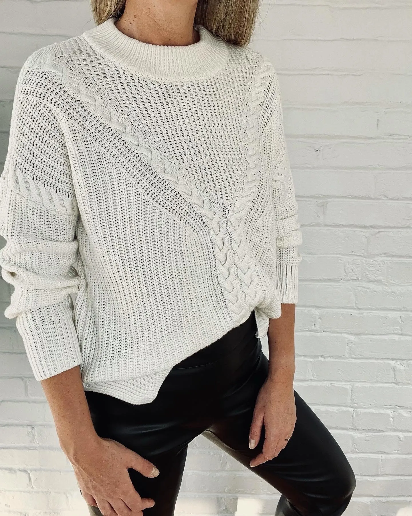 Lele de Baltzac Kokino Sweater (Eggshell)