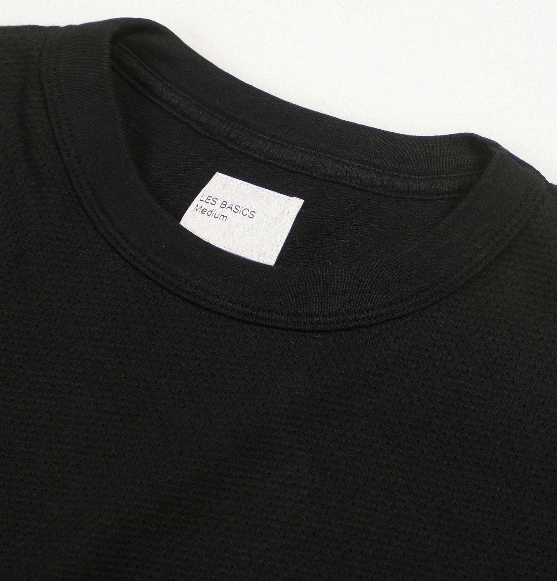 Les Basic Le Long Sleeve T-Shirt - Black