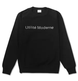 Les Basic Le Sweatshirt – Embroidered - Black