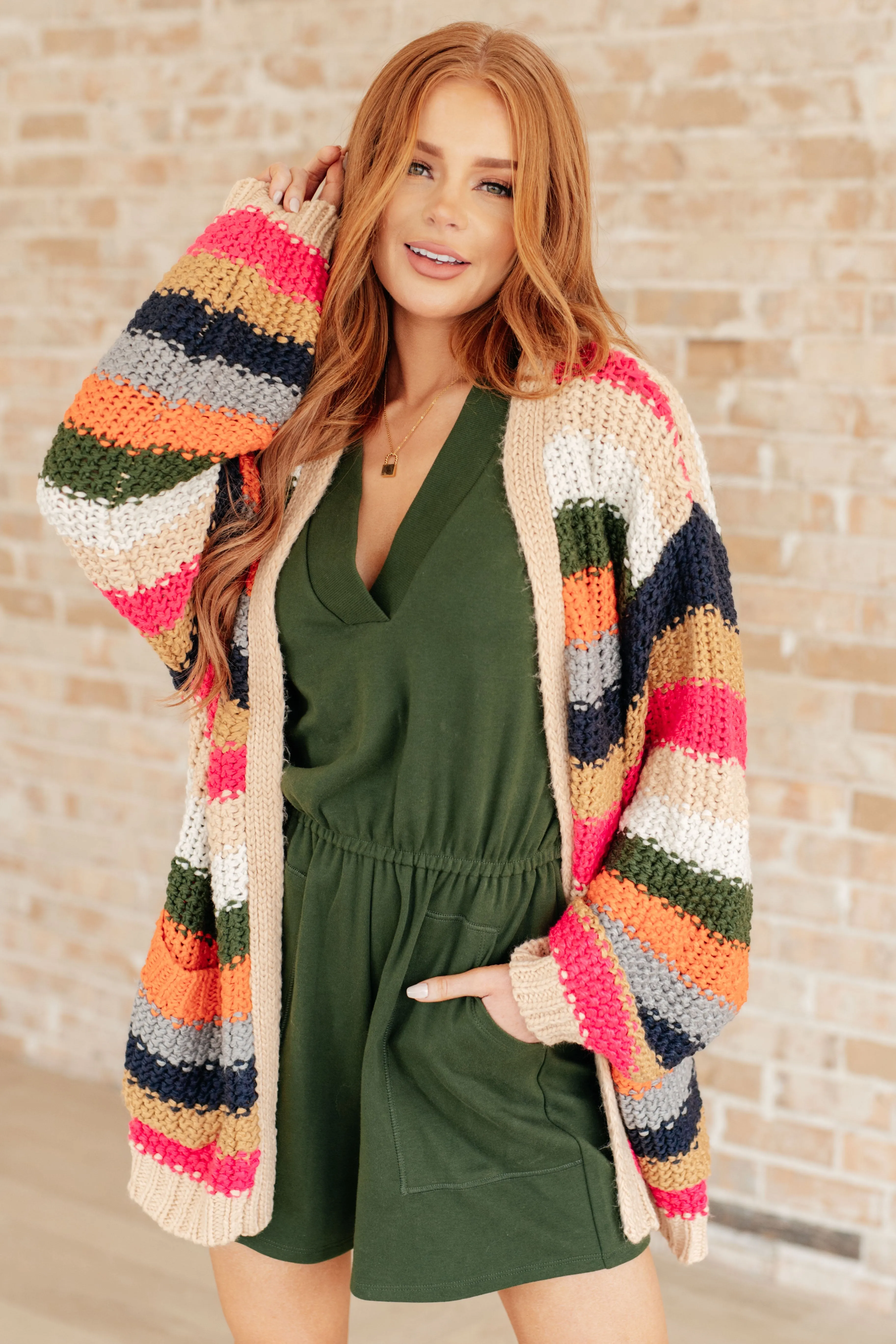 Life in Technicolor Knit Cardigan