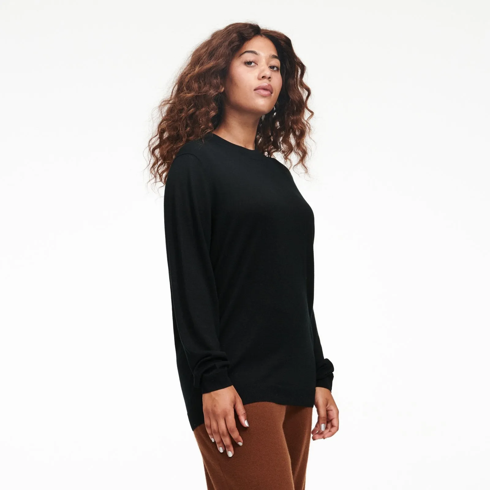 Lightweight Mockneck Sweater