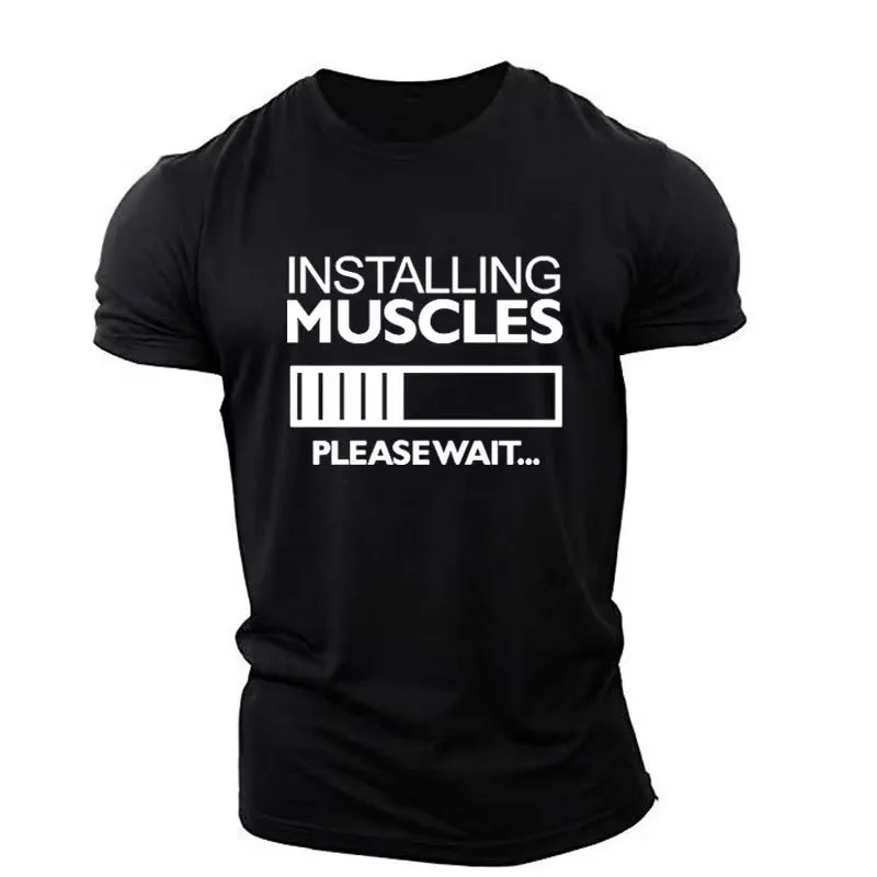 LOOSE FITNESS LEISURE SPORTS T-BLOOD