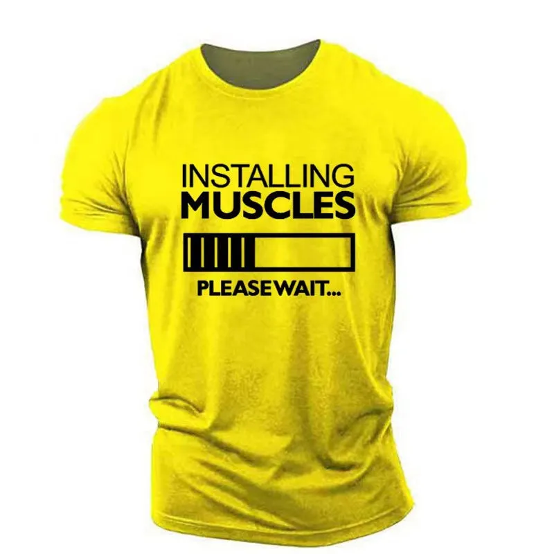 LOOSE FITNESS LEISURE SPORTS T-BLOOD