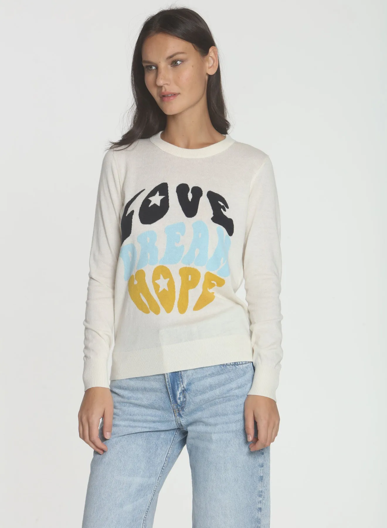 Love Dream Crew - White Multi