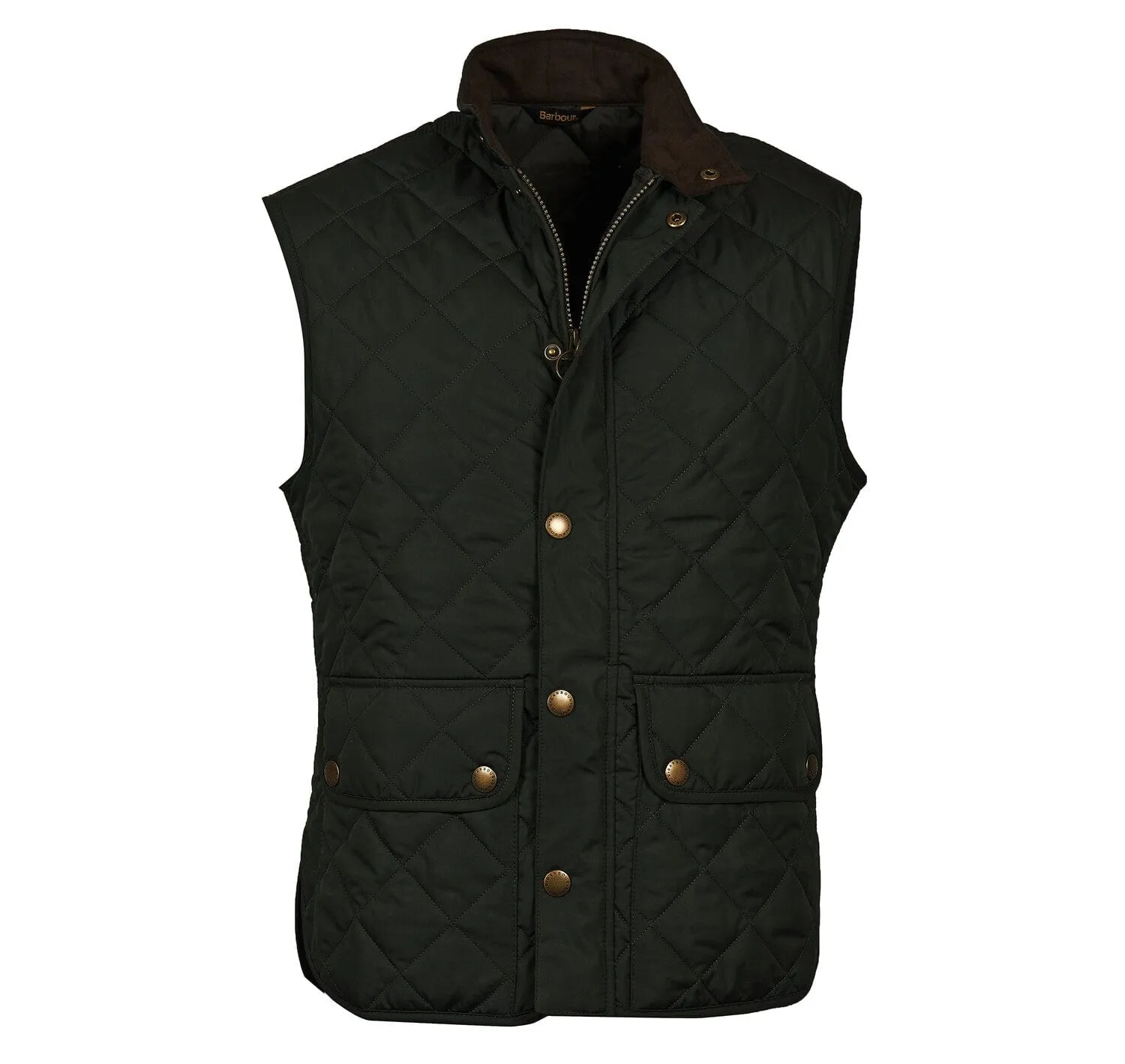 Lowerdale Gilet- Dark Moss