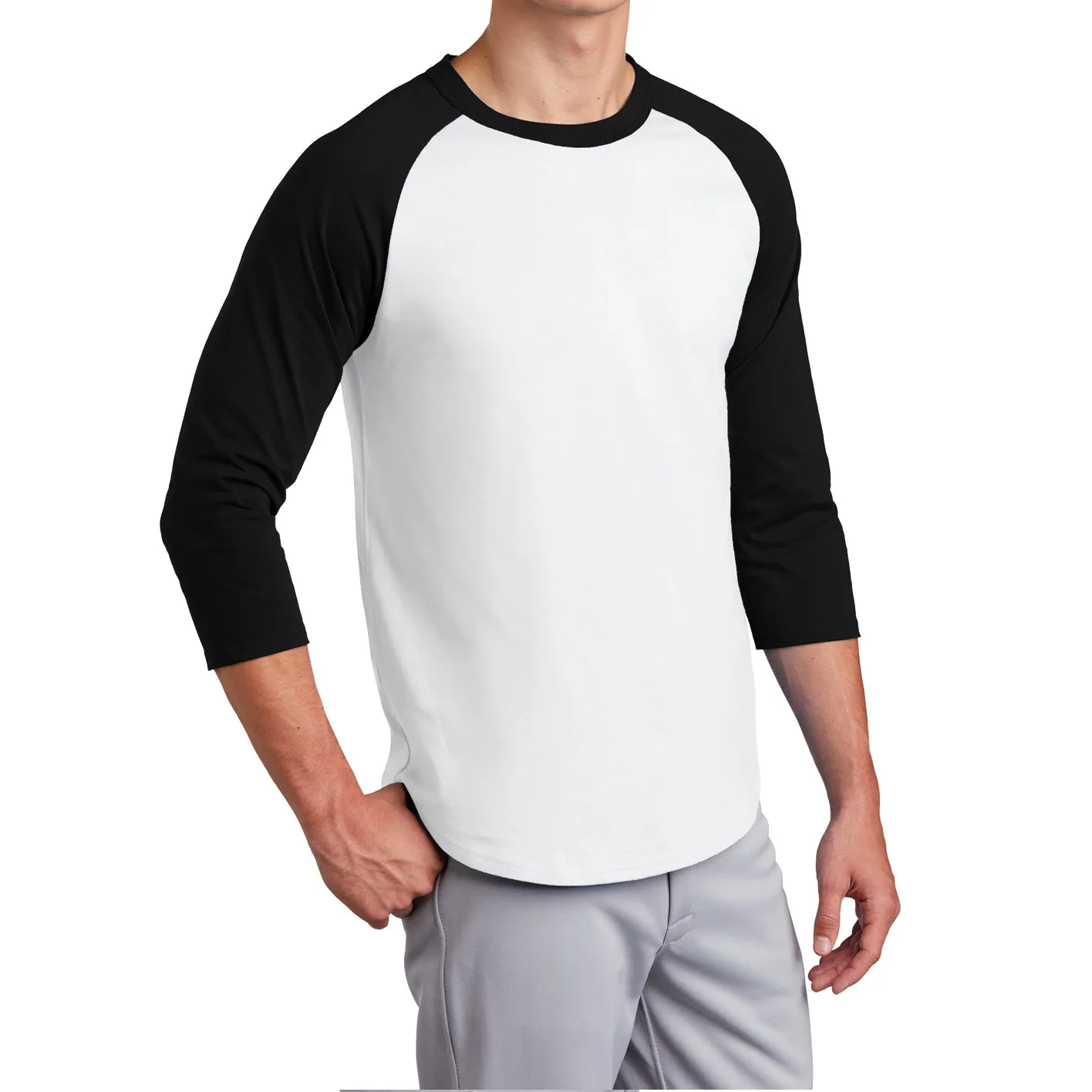 Men's Colorblock Raglan Jersey