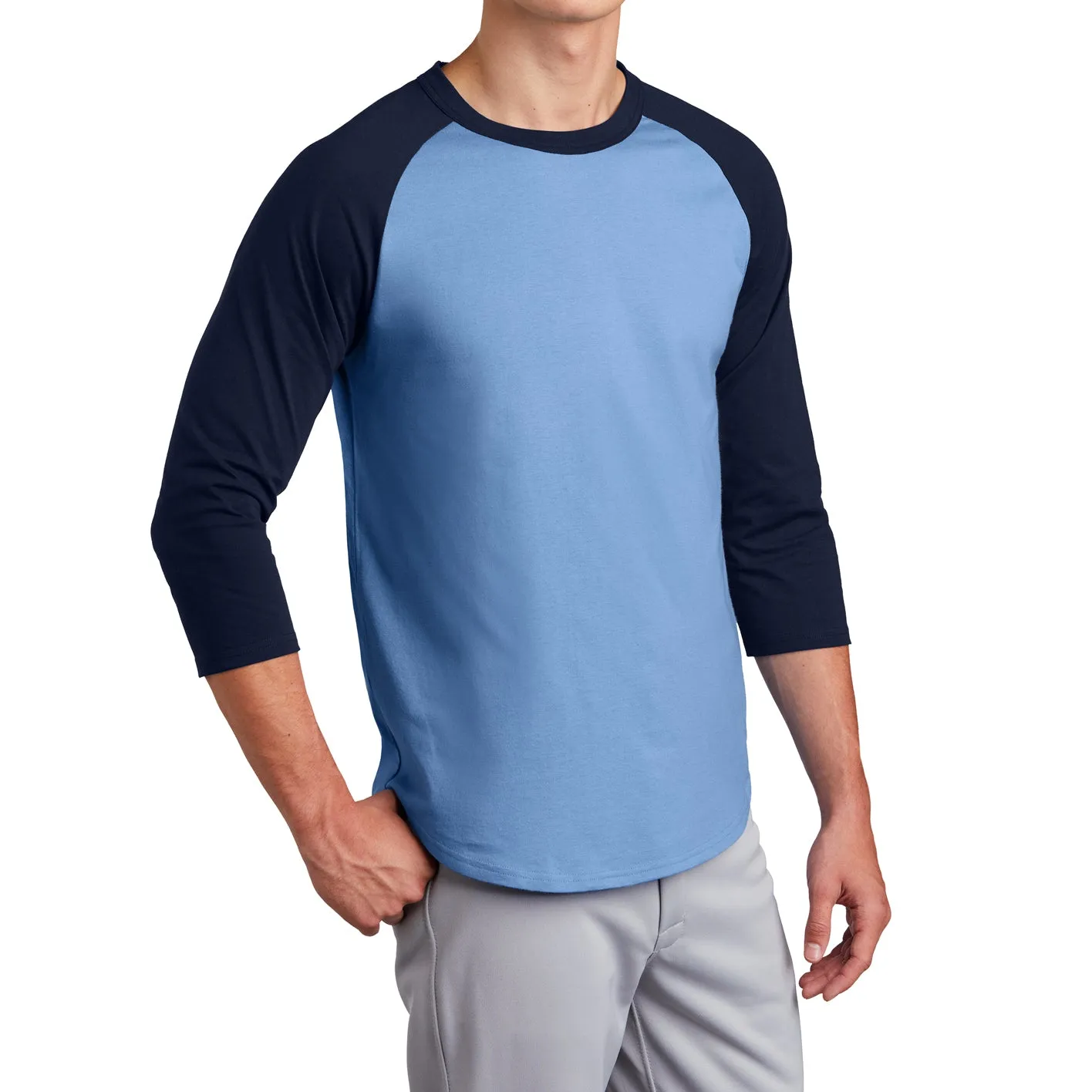 Men's Colorblock Raglan Jersey