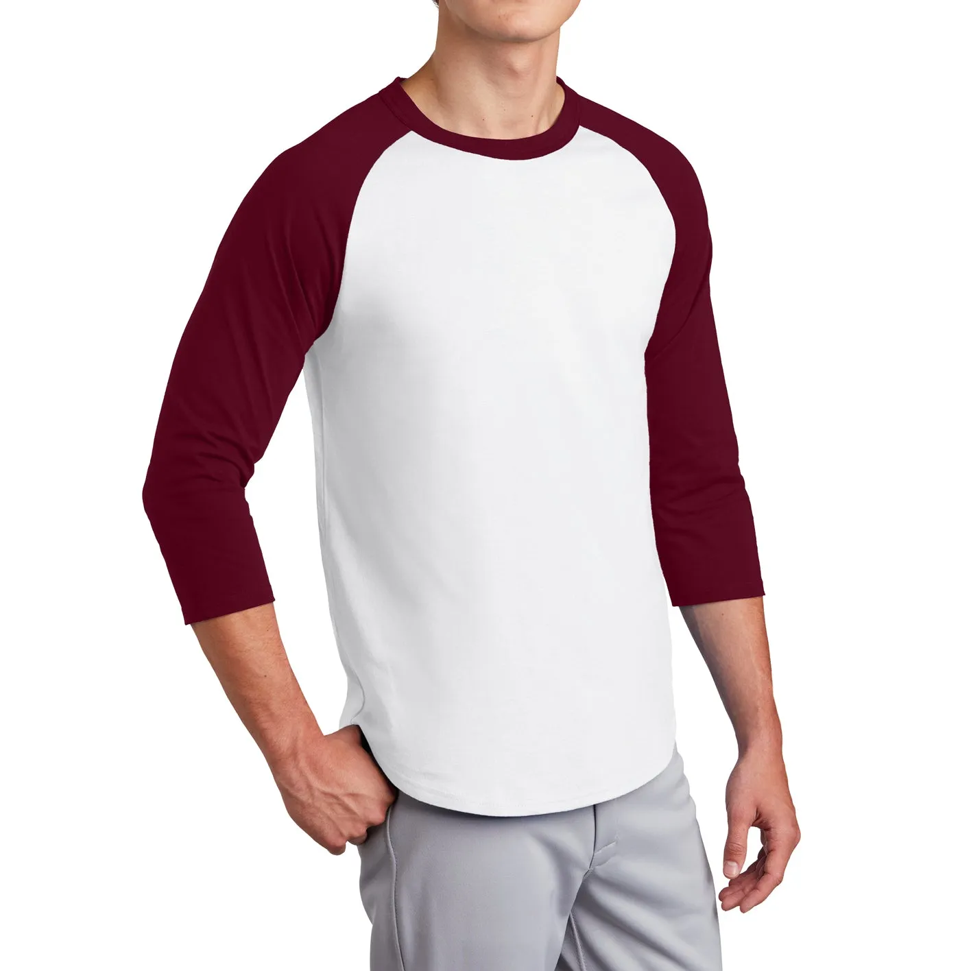 Men's Colorblock Raglan Jersey