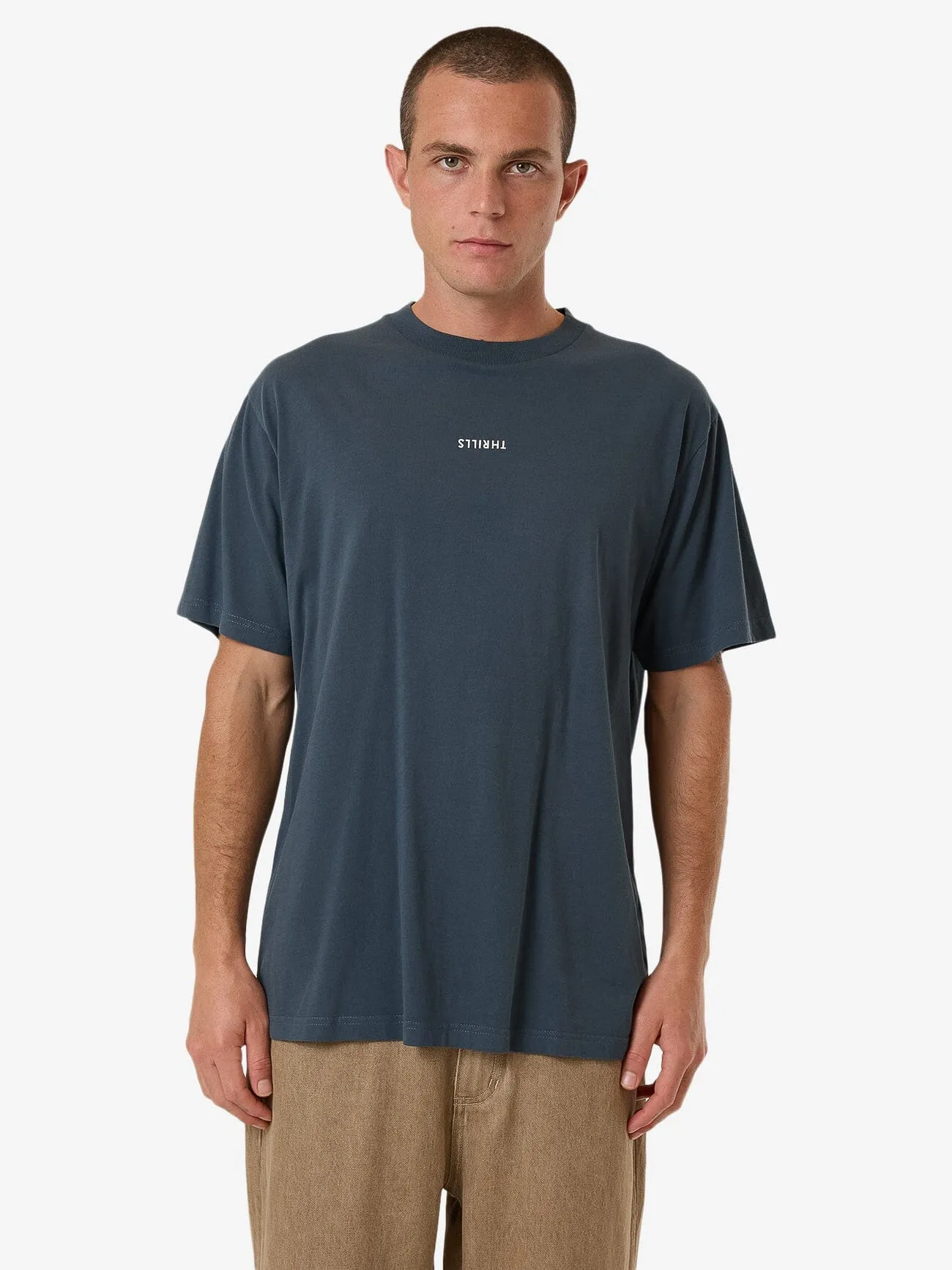 Minimal Thrills Merch Fit Tee - Dark Slate