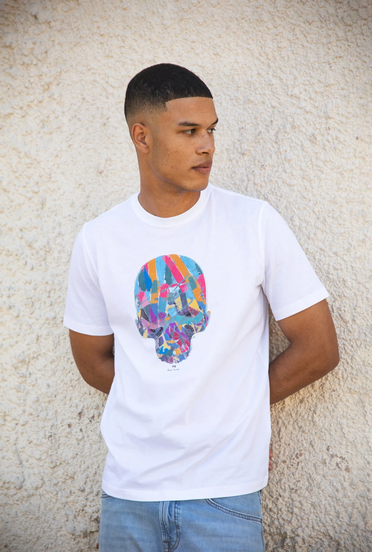 Multi Colour Skull T-Shirt