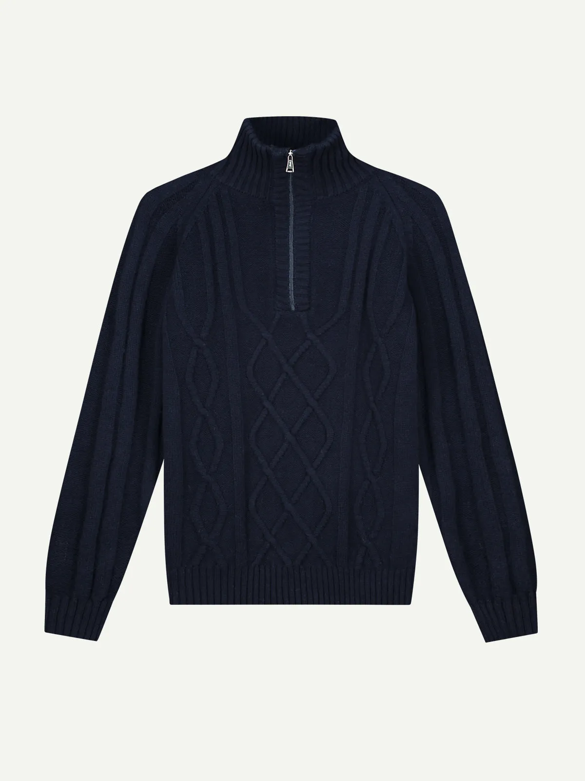 Navy Wintertime Sweater