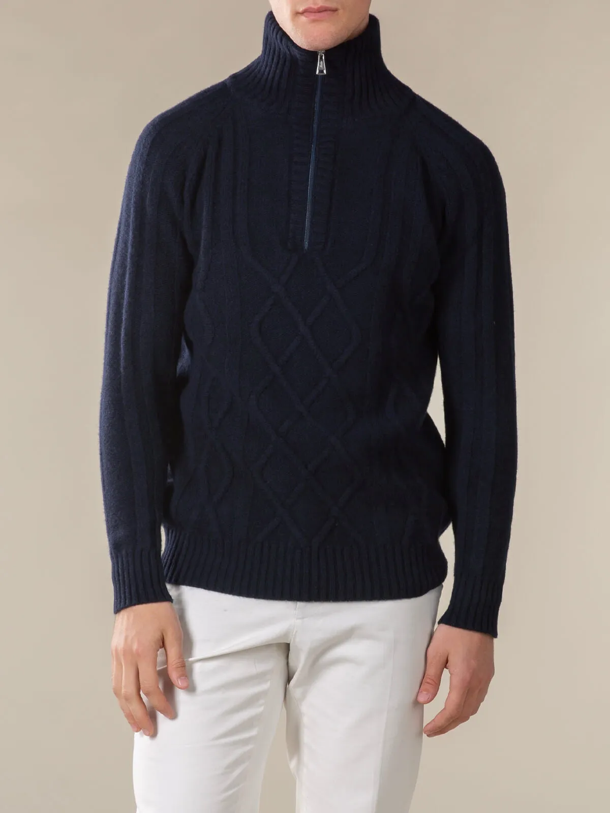 Navy Wintertime Sweater