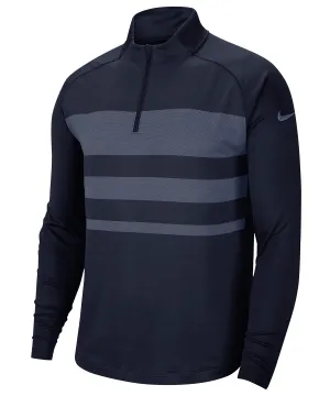 Obsidian Blue/Diffused Blue - Nike dry vapor top half zip