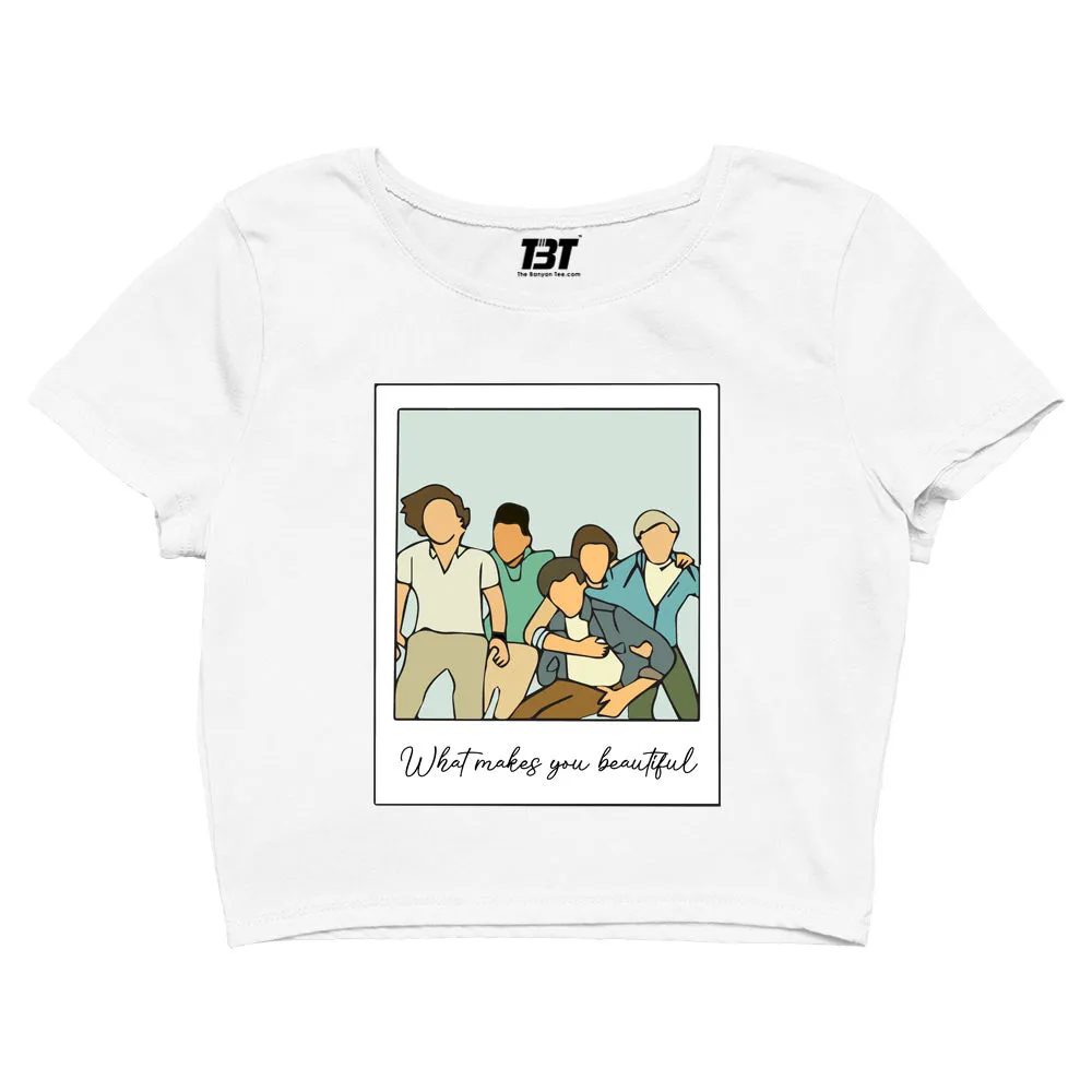 One Direction Crop Top - What Makes You Beautiful