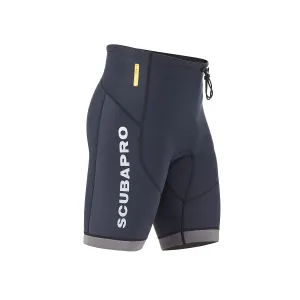 Open Box ScubaPro Men's 1.5mm Everflex Dive Shorts, Black, Size: X-Large