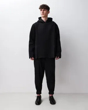 Piping Hoodie : Black