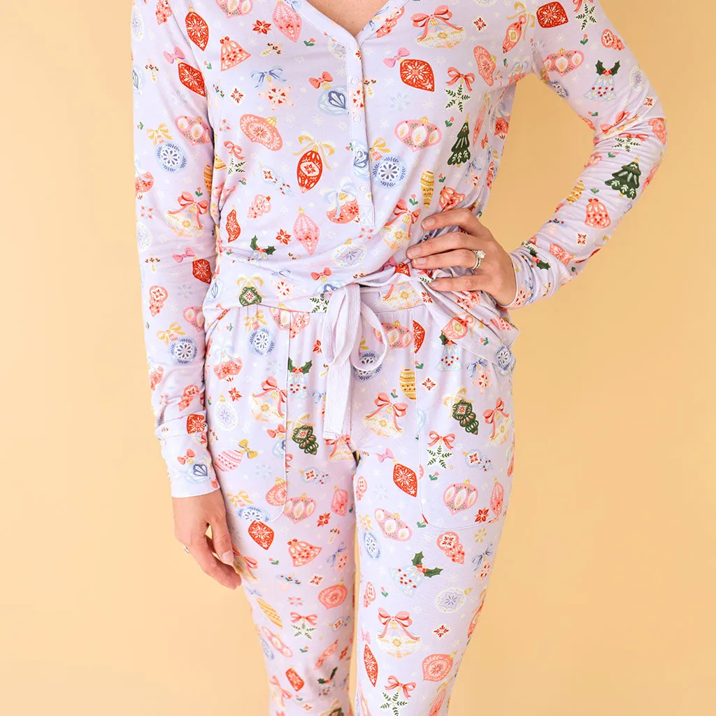 Posh Peanut Holly Women's L/S Pajama Set