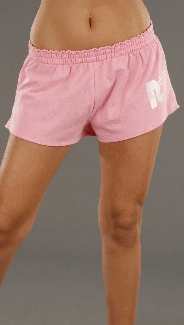 Rebel Yell No Diggity Booty Shorts in Pink