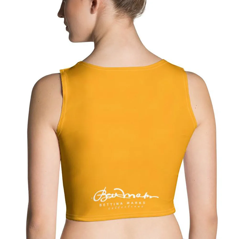 Sacral Orange Crop Top