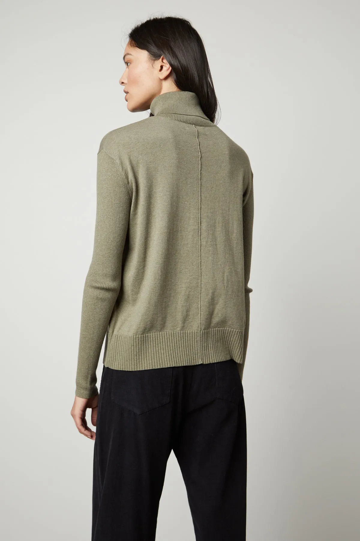 SALLY MOCK NECK SWEATER