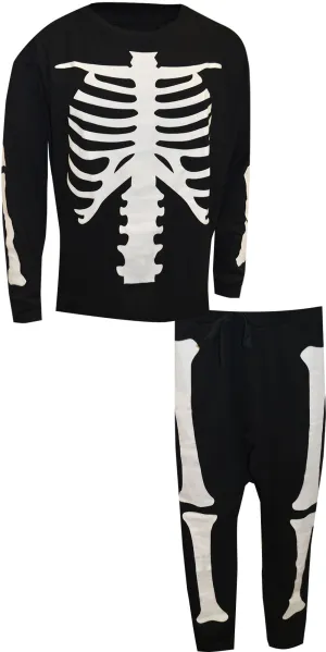 Skeleton Glow in the Dark Ladies Pajama