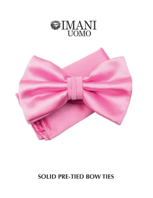 SOLID SATIN BOW TIES