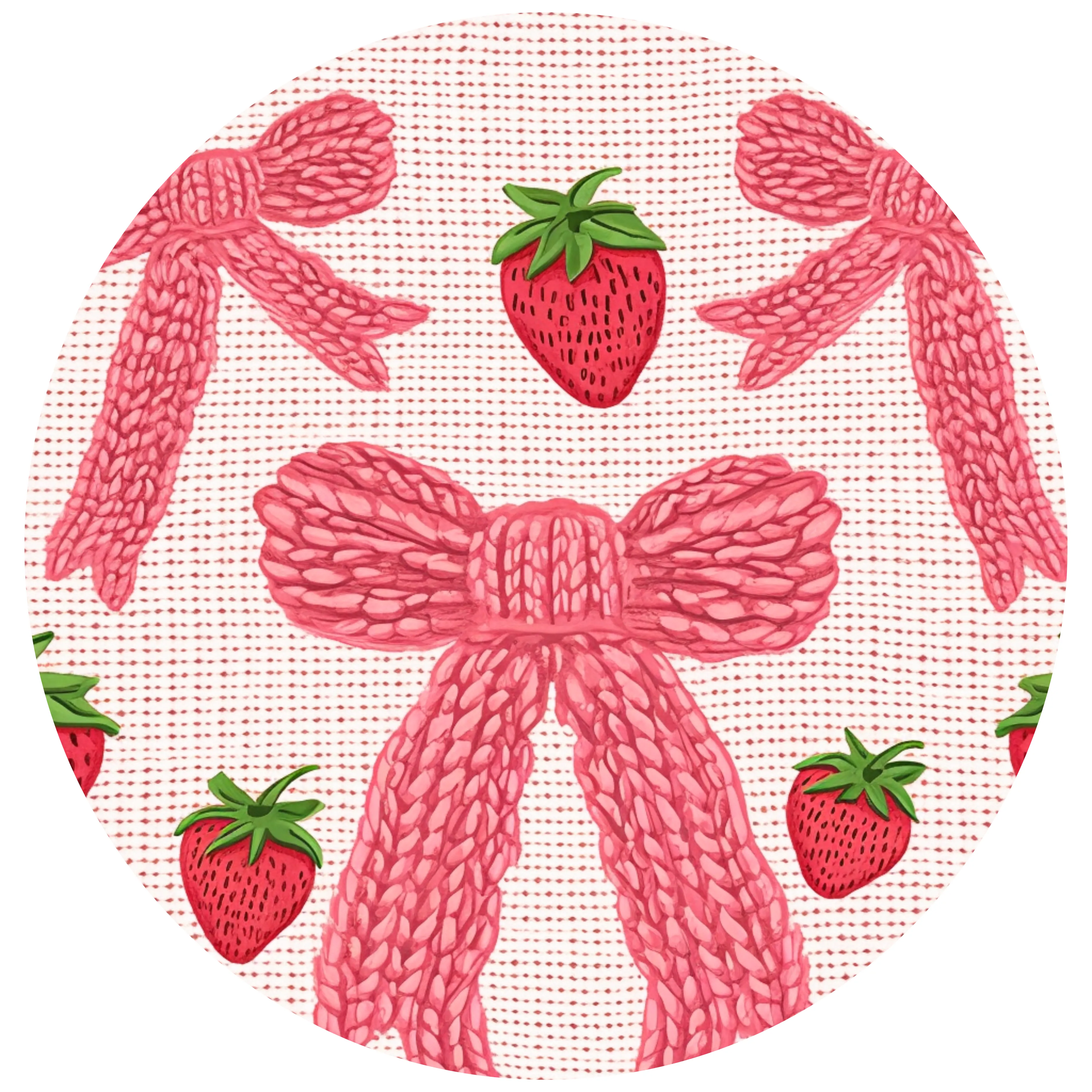 Strawberry Coquette | Bamboo Retro Shortie Set