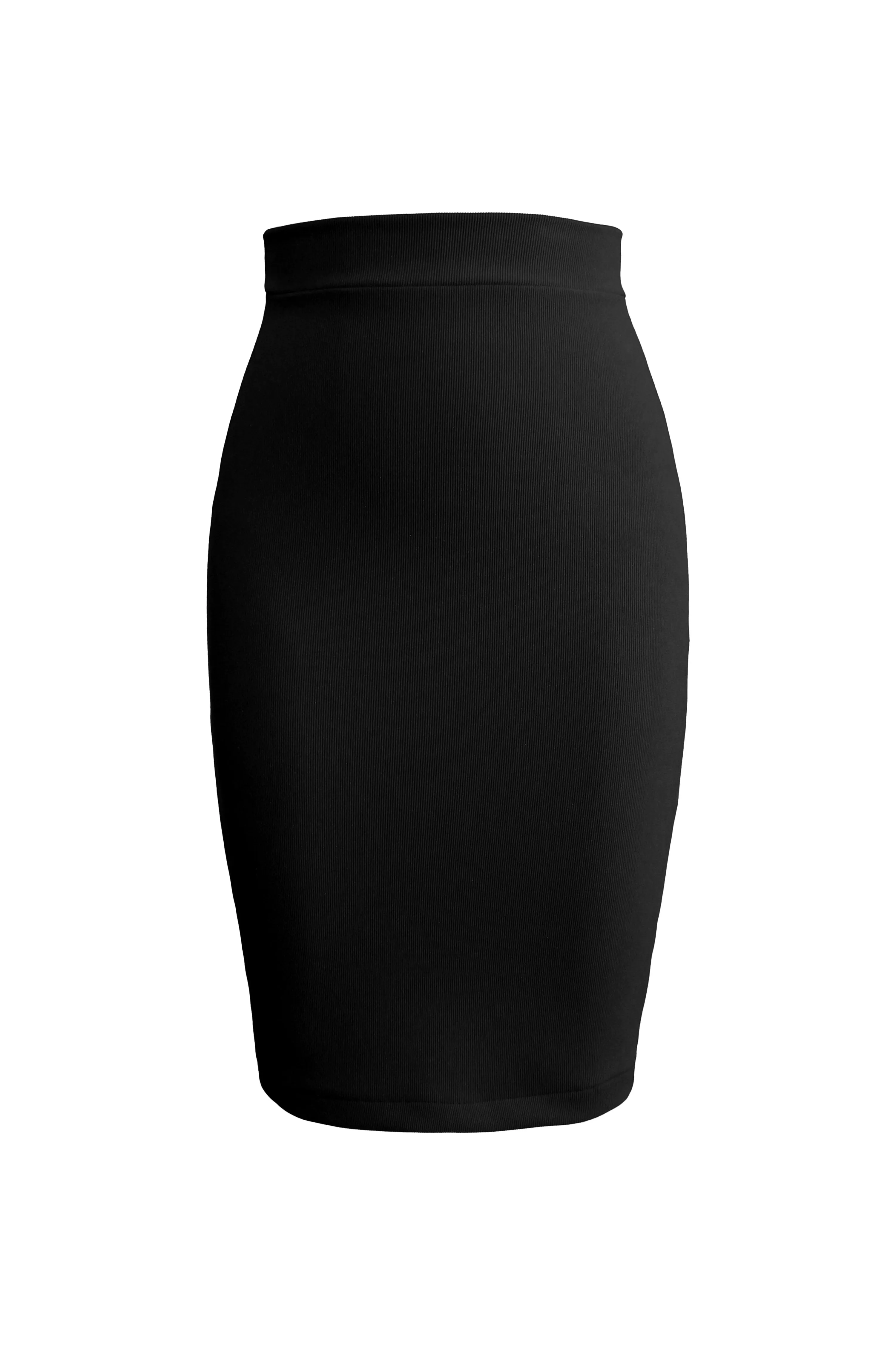 Stretch Ribbed Skirt