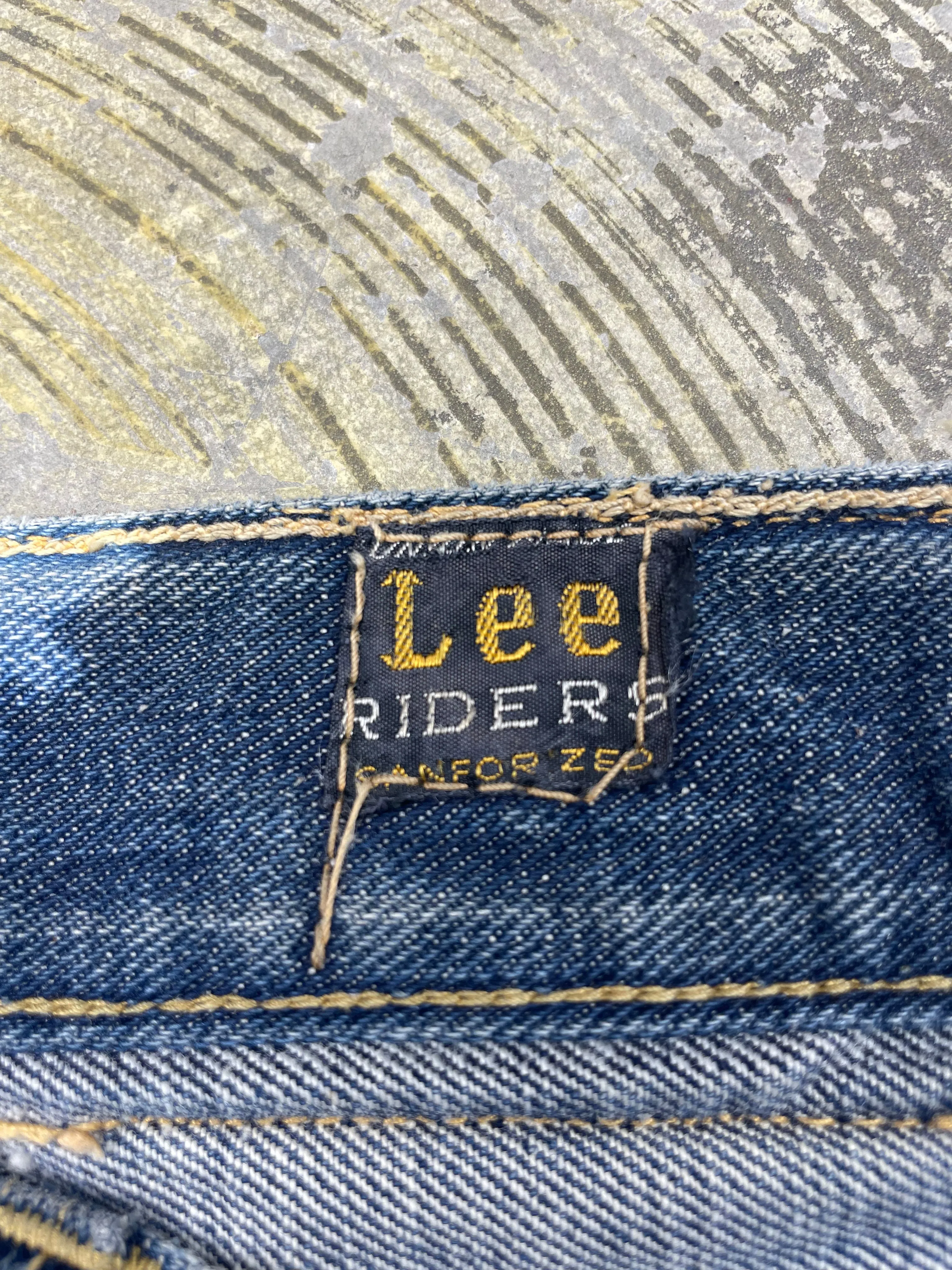 Vintage 1950's Lee Rider Full Selvedge Cutoff Denim Super Wash Shorts (JYJ0524-235)