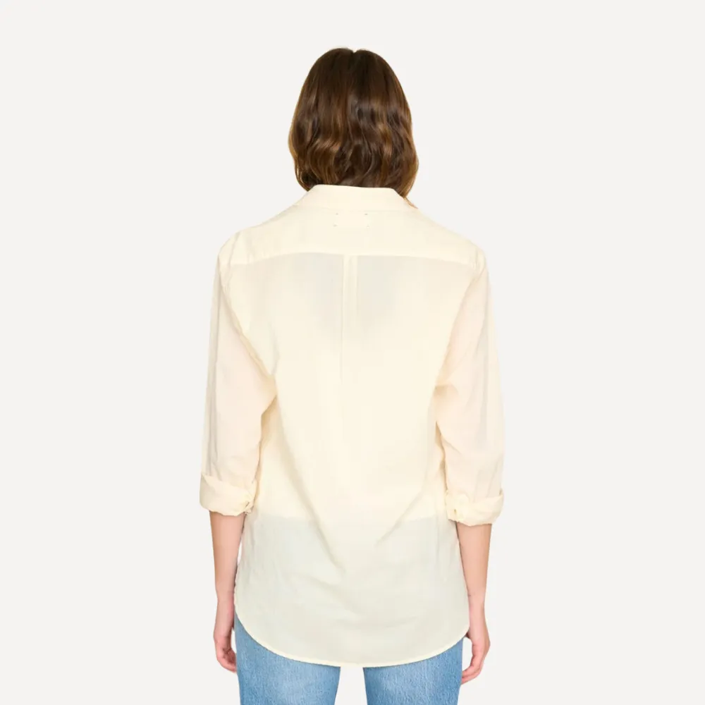 Xirena Beau Shirt - Pale Straw