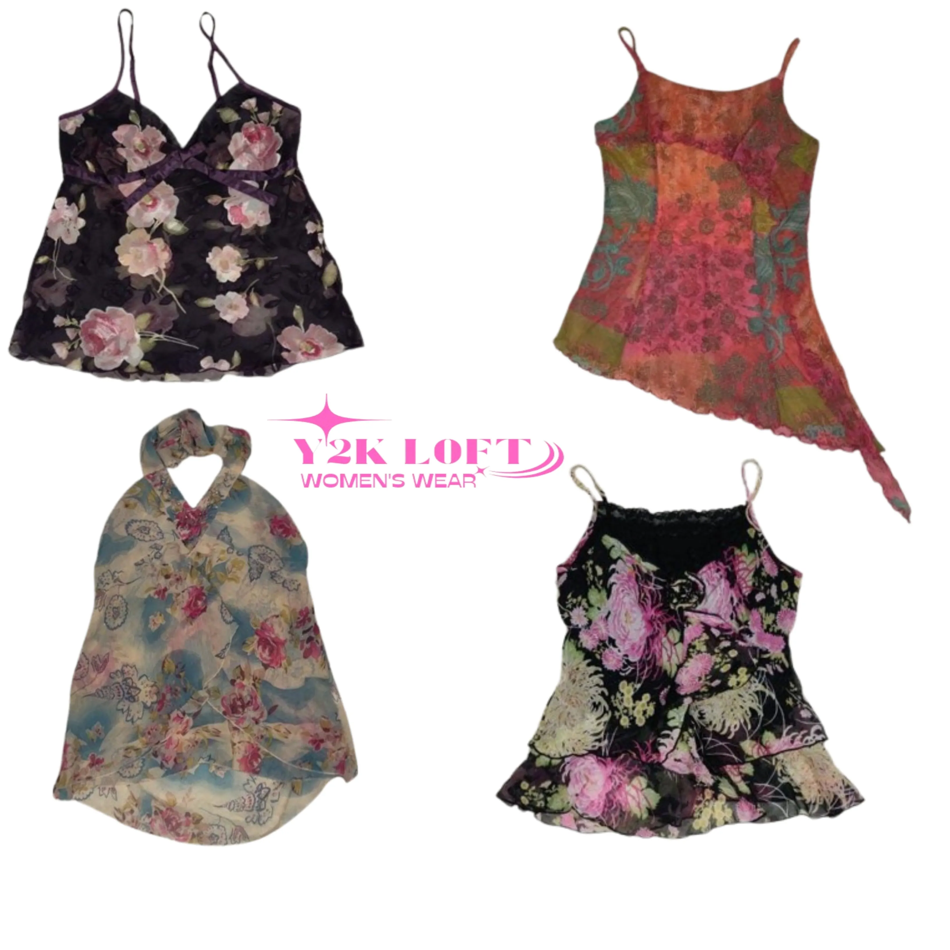 Y2K Enchanted Garden: Y2K Fairycore Tops